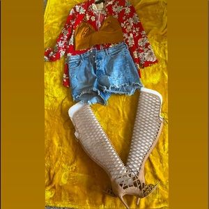 Vince Camuto Keliana over the knee sandal